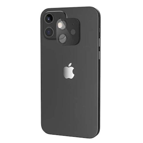 Tempered Glass Hoco 3d Metal Frame Film Κάμερας Για Apple Iphone 12 Mini Μαύρο