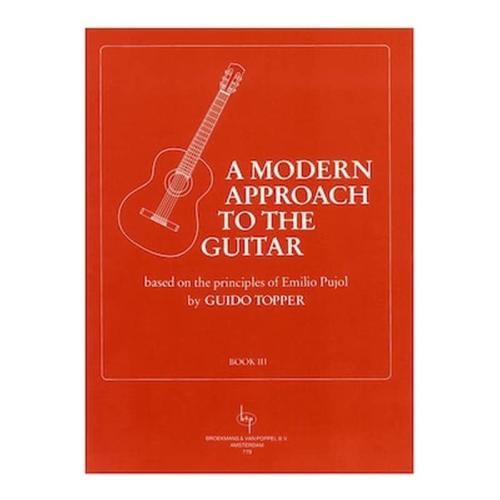 Βιβλίο Για Κλασσική Κιθάρα B-p Topper - A Modern Approach To The Guitar, Book 3