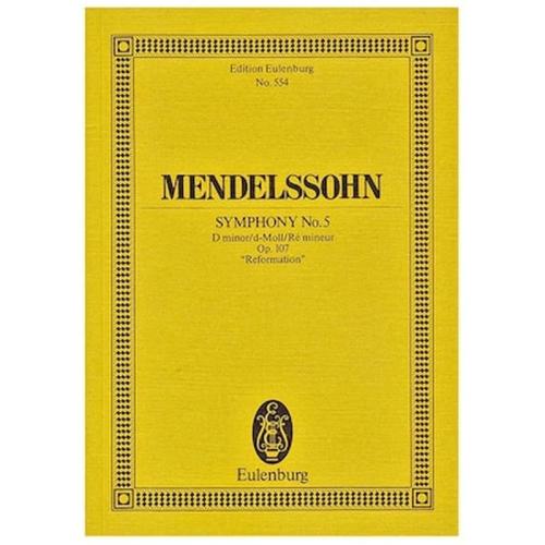 Mendelssohn - Symphony Nr.5 In D Minor [pocket Score]