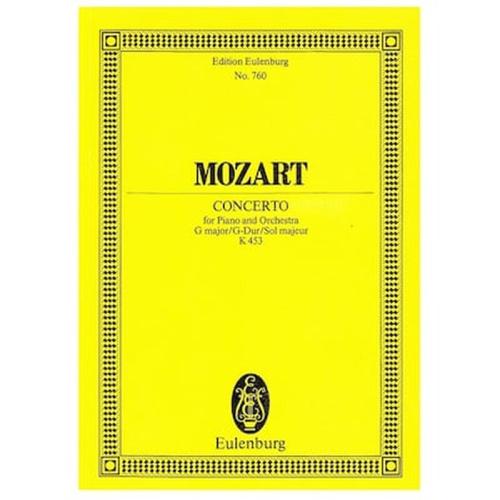 Βιβλίο Για Σύνολα Editions Eulenburg Mozart - Concerto For Piano In G Major [pocket Score]