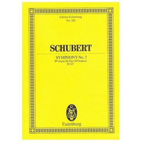 Schubert - Symphony Nr.2 In Bb Major [pocket Score]
