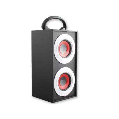 Φορητό Ηχείο Speaker Xl Με Eπαναφορτιζόμενη Mπαταρία Σε Μαύρο Χρώμα, 13x13x27,5cm, Soundlogic 17680
