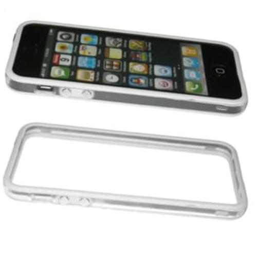 Θήκη Apple iPhone 5/iPhone 5s/iPhone Se - Volte-tel Bumper Metal Button - White