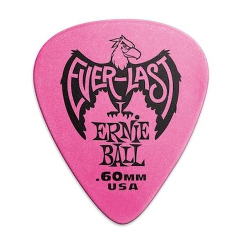 Ernie Ball 9179 Everlast 0.60mm Pink Πέννα (1 Τεμάχιο)