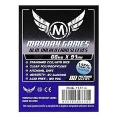 Mayday Sleeves 66x91 80 Pack - Blue