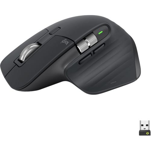 Logitech MX Master 3S Performance Ασύρματο αθόρυβο ποντίκι- Γραφίτης