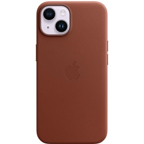 Θήκη Apple iPhone 14 - Apple Leather Case with MagSafe - Umber