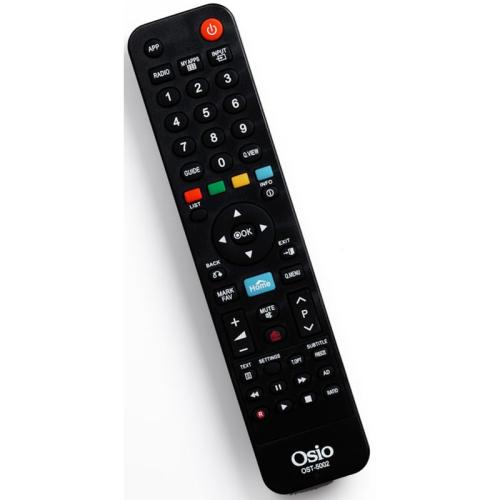 Τηλεχειριστήριο Τηλεόρασης Osio OST-5002 για LG - Μαύρο