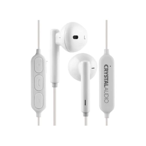 Ακουστικά Bluetooth Crystal Audio BIE-02 - Λευκό
