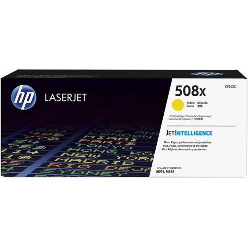 Toner HP 508X LaserJet (CF362X) - Yellow