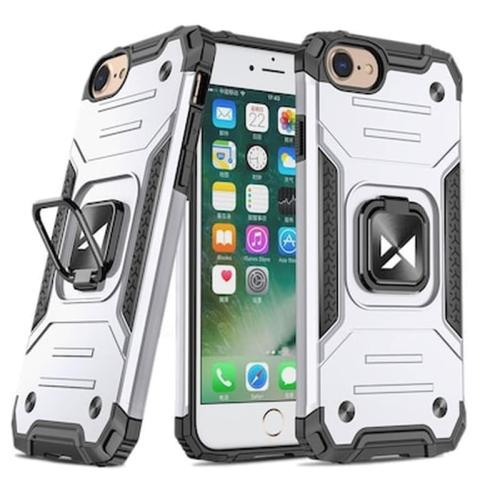 Θήκη Apple iPhone 7/iPhone 8/iPhone Se 2020 - Wozinsky Ring Armor Case - Silver