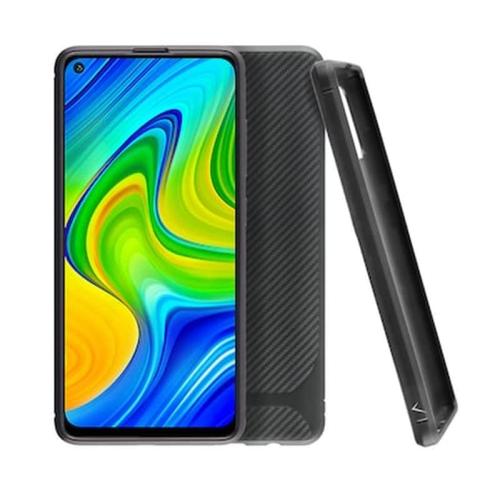 Θήκη Xiaomi Redmi Note 9 - Volte-tel Carbon Rugged Camera Protective - Black