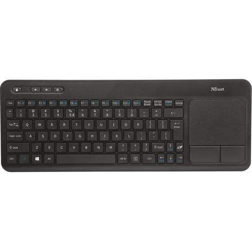 Ασύρματο πληκτρολόγιο TRUST Veza Wireless Touchpad Keyboard GR - (21504)