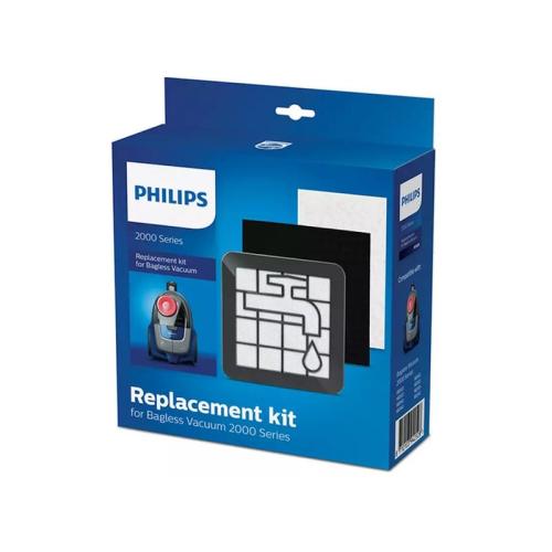 Φίλτρο Ηλεκτρικής Σκούπας PHILIPS Kit XV1220/01 Μαύρο