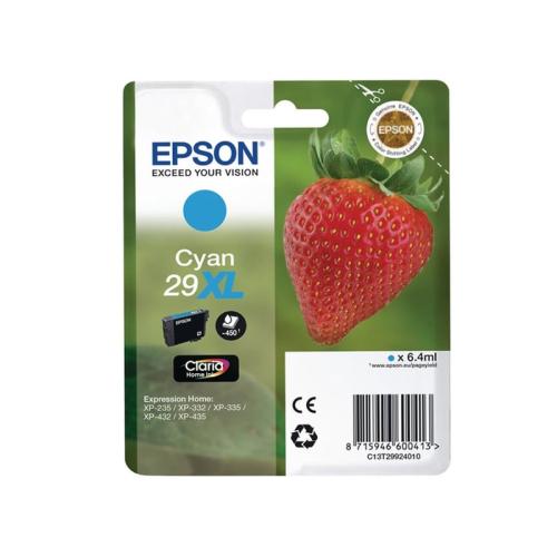 Μελάνι Epson 29XL Κυανό - C13T29924010