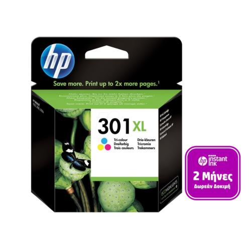 Μελάνι HP Instant Ink 301XL Color - CH564EE