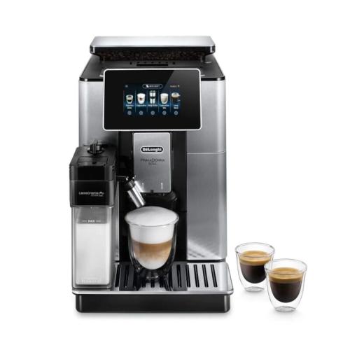 Μηχανή Espresso DELONGHI PrimaDonna Soul 1450W με Μύλο και Wi-Fi - Ασημί