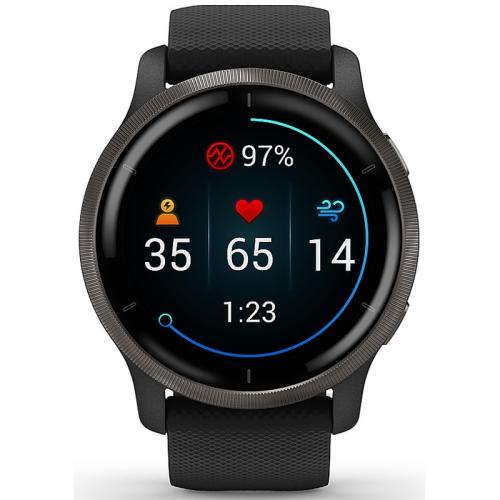 Smartwatch Garmin Venu 2 45mm - Slate/Black
