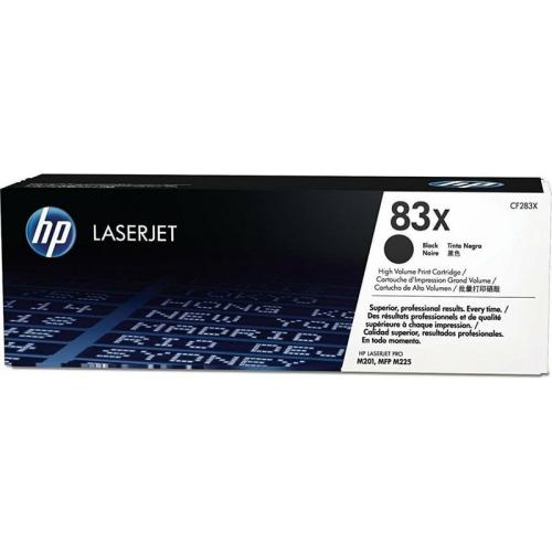 Toner HP 83X LaserJet (CF283X) - Black