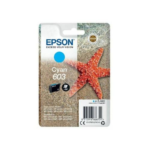 Μελάνι Epson 603 Κυανό - C13T03U24010