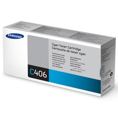 Toner Samsung CLT-C406S - Cyan