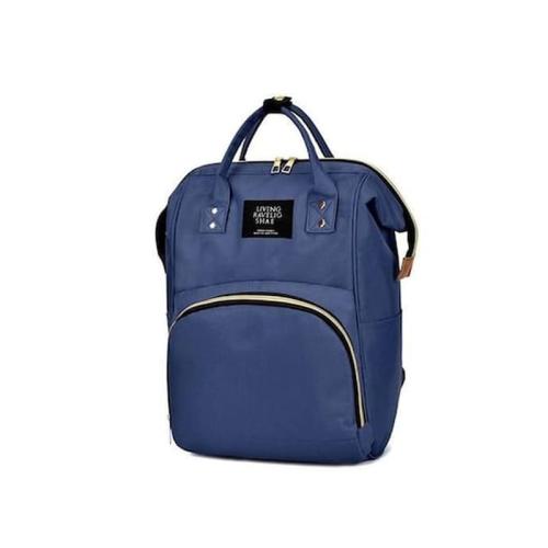 Γυναικείο Σακίδιο Πλάτης Backpack Αδιάβροχο Με Εξωτερική Τσέπη Σε Μπλε Χρώμα, 51x36 Cm