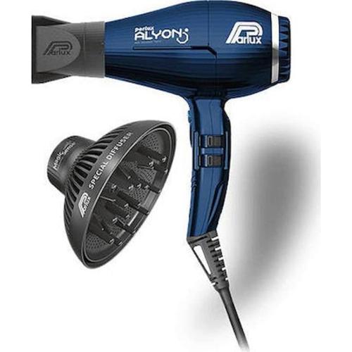 Parlux Alyon Night Blue Ionic Επαγγελματικό Πιστολάκι Μαλλιών Με Φυσούνα 2250w