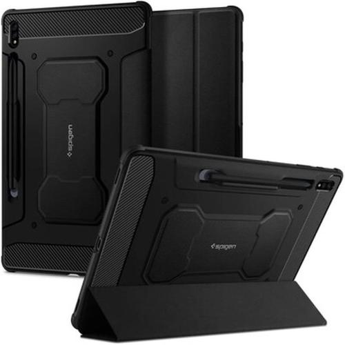 Spigen Θήκη Rugged Armor Pro Samsung Galaxy Tab S7 Plus 12.4 T970 / T976 - Black (acs01607)