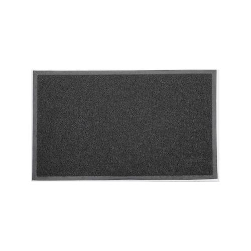 Πατάκι Χαλάκι Εισόδου Σε Σκούρο Γκρι Χρώμα, 75x45 Cm, Doormat Dark Grey