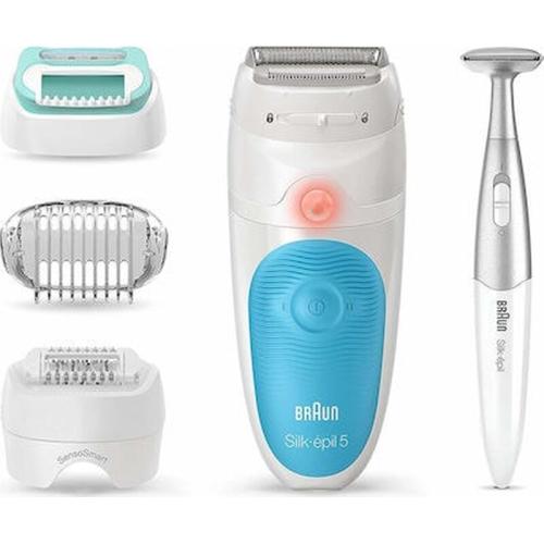 Braun Silk Epil 5 Σετ Αποτρίχωσης Epilator Για Πρόσωπο, Σώμα Μπικίνι