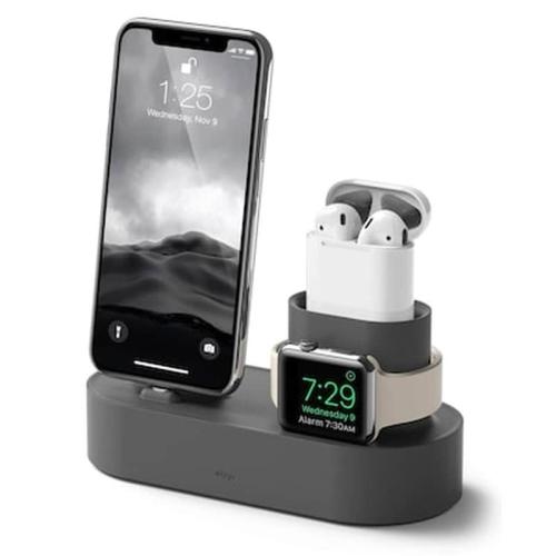 Elago Charging Hub Για Iphone / Airpods / Apple Watch - Dark Grey (est-trio-dgy)