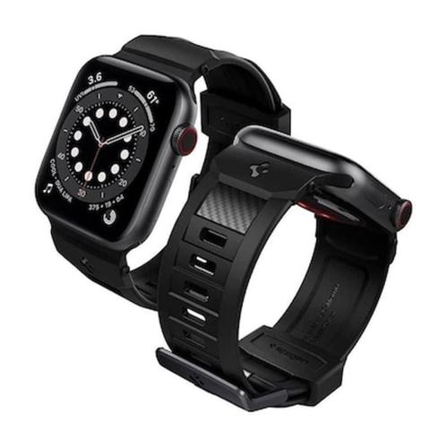 Spigen® Rugged Band™ Λουράκι Amp02854 (apple Watch 2 / 3 / 4 / 5 / 6 / Se) (42/44mm) Matte Black