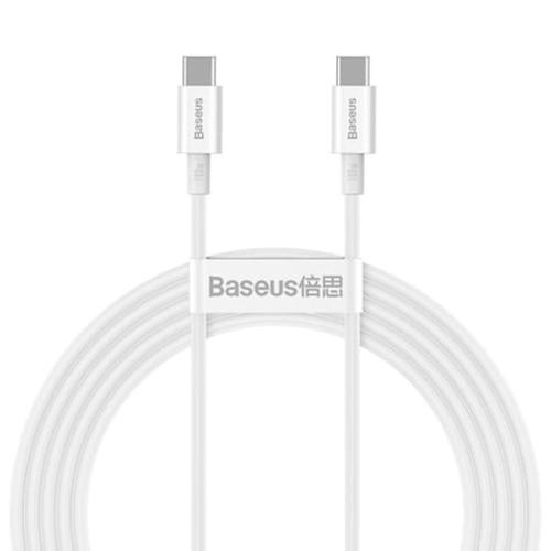 Baseus Superior Series Cable Usb-c To Usb-c 100w 2m White Catys-c02