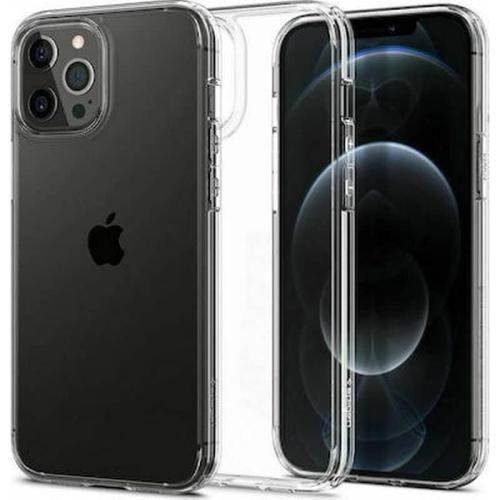 Spigen Ultra Hybrid Back Cover Σιλικόνης Διάφανο (iphone 12 Pro Max)