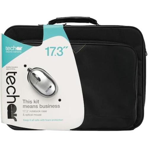 Τσάντα Laptop Techair Tasche+maus Classic Essential 16-17.3 1f 1t Black