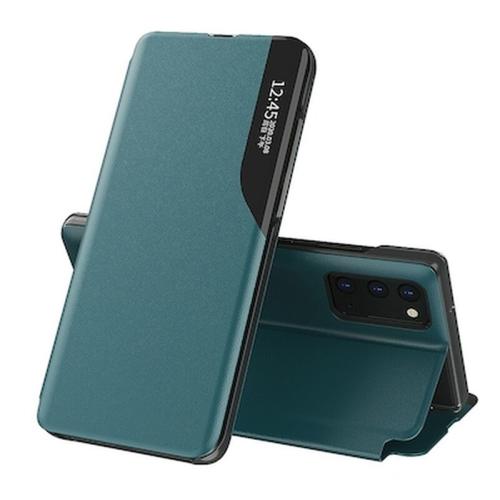 Θήκη Apple iPhone 12/iPhone 12 Pro - Ancus Smart Flip View Book Case - Green