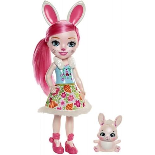 Enchantimals Μεγάλη Κούκλα - 3 Σχέδια - Frh52 Bree Bunny Με Twist