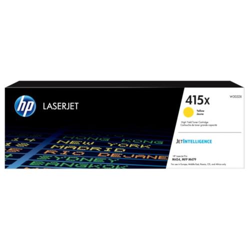 Toner HP 415X Yellow W2032X