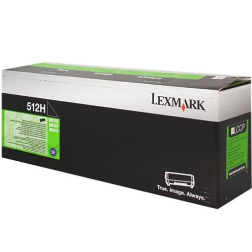 Toner Lexmark 512H 51F2H00 - Μαύρο