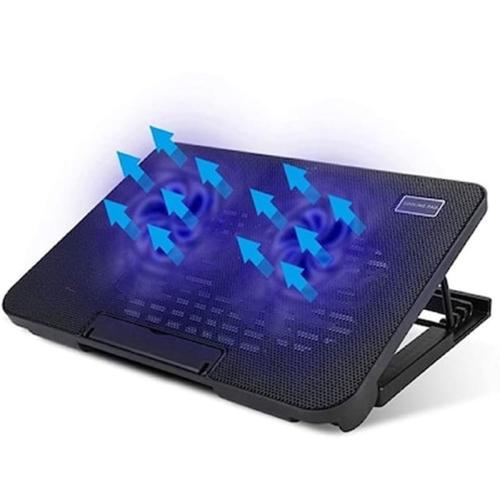 Βάση Ψύξης Για Laptop Με 2 Aνεμιστήρες Και 2 Θύρες Usb Cooling Pad Cr-n99