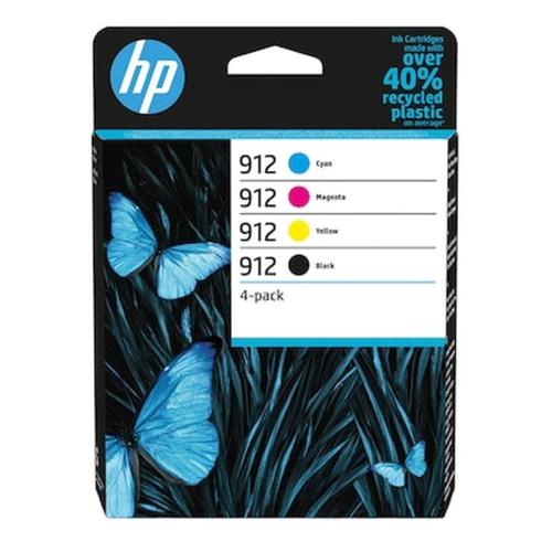 Μελάνι HP Inkjet 912 Πακέτο 4ών 6zc74ae HP6zc74ae