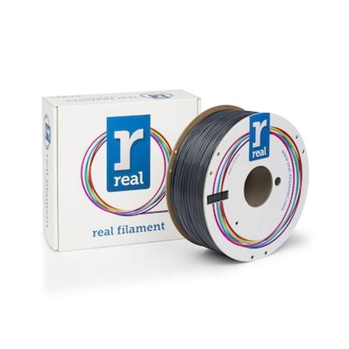 Real Abs 3d Printer Filament - Gray - Spool Of 1kg - 1.75mm (refabsgray1000mm175)