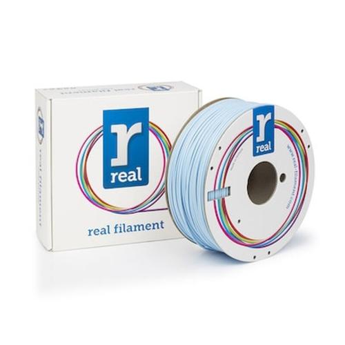 Real Abs 3d Printer Filament - Light Blue - Spool Of 1kg - 1.75mm (refabslblue1000mm175)