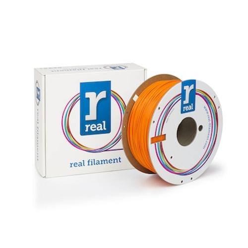 Real Pla 3d Printer Filament - Fluorescent Orange - Spool Of 1kg - 1.75mm (refplaforange1000mm175)