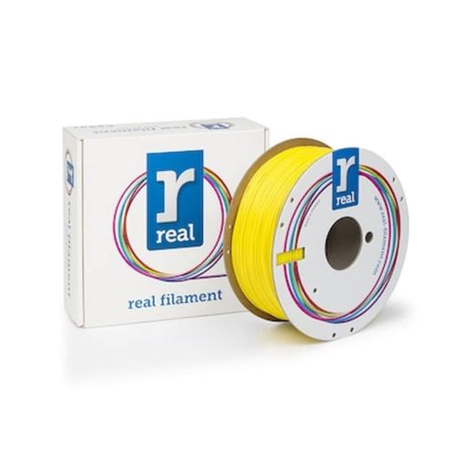 Real Pla 3d Printer Filament - Yellow - Spool Of 1kg - 1.75mm (refplayellow1000mm175)