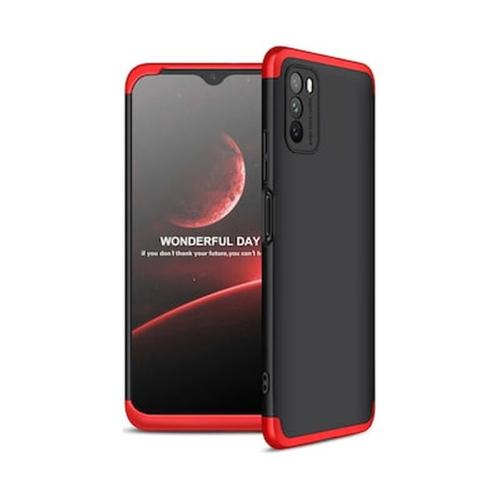 Θήκη Xiaomi Poco M3 - Gkk 360 Full Body Protection - Black Red