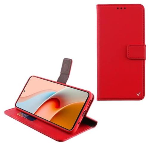 Θήκη Xiaomi Redmi Note 9 Pro - Volte-tel Allure Magnet Book Stand Clip - Red