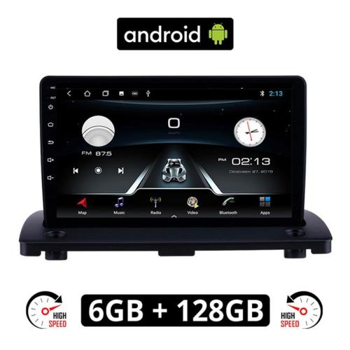 Ηχοσύστημα ΟΕΜ με Οθόνη Αφής 9 Android, GPS, Wi-Fi, Bluetooth - 6GB/128GB για VOLVO XC90 (2002 - 2014) - Μαύρο