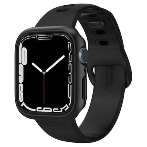 Spigen Θήκη Thin Fit Apple Watch 7 45mm - Black (acs04174)