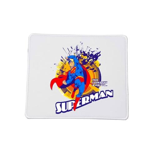 Mousepad Superman Σούπερμαν No8 Βάση Για Το Ποντίκι Ορθογώνιο 23x20cm Ποιοτικού Υλικού Αντοχής